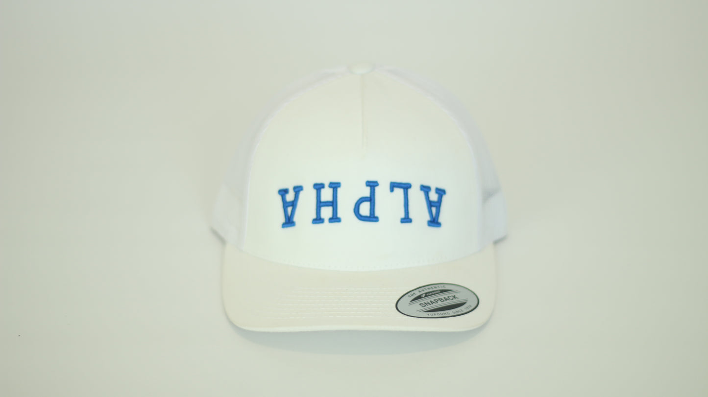 2404 ALPHA Reversed Hat - Blue
